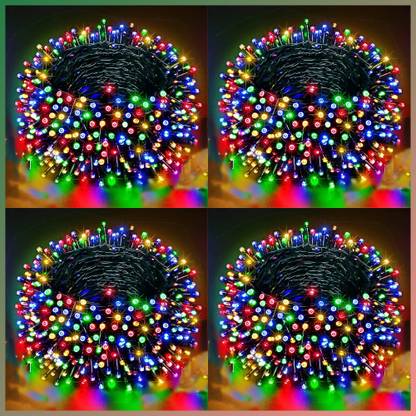 Copper Series String Led Light or Indoor & Outdoor Home & Diwali Decoration 40 LEDs 10 m Multicolor Steady, Flickering String Rice Lights