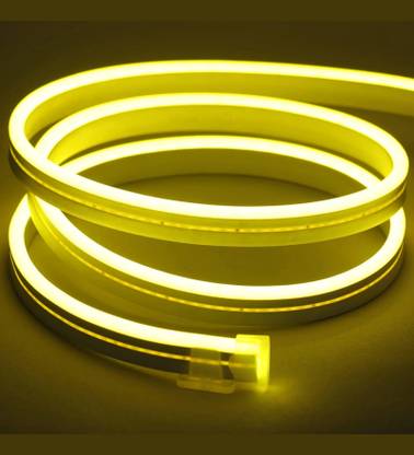 MANSAA 50 LEDs 5 m Gold Steady Strip Rice Lights