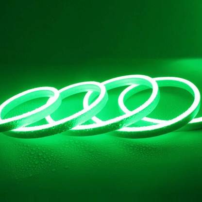 Crewbolt 600 LEDs 5 m Green Steady Strip Rice Lights