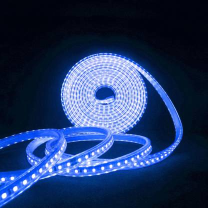 Geep 600 LEDs 5 m Blue Steady Strip Rice Lights