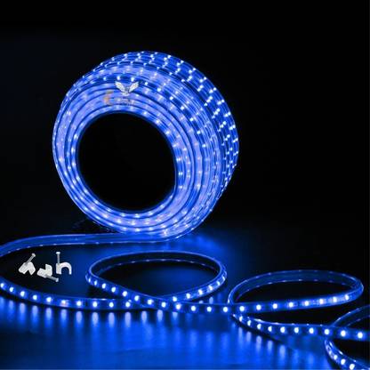 Errol 186 LEDs 3 m Blue Steady Strip Rice Lights