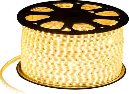 TCA 600 LEDs 5 m Yellow Steady Clip Rice Lights