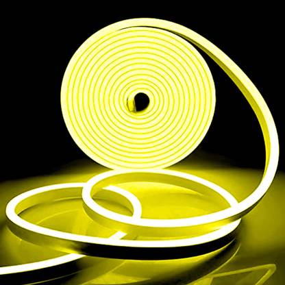 WBD 600 LEDs 5 m Yellow Steady Strip Rice Lights