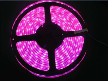 CANDLE 130 LEDs 3 M Pink Steady Strip Rice Lights