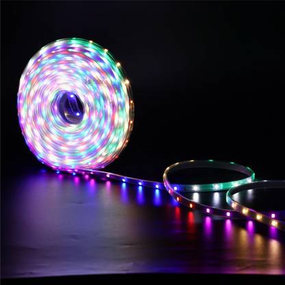 JS ULTRA 1200 LEDs 10.01 m Multicolor Steady Strip Rice Lights
