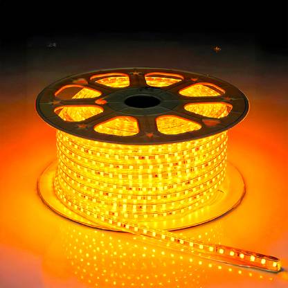 Nortek 120 LEDs 50 m Gold Steady Strip Rice Lights