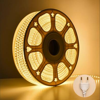 MPROW 1200 LEDs 10 m Yellow Steady String Rice Lights