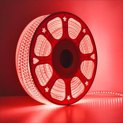 MPROW 1200 LEDs 10 m Red Steady String Rice Lights