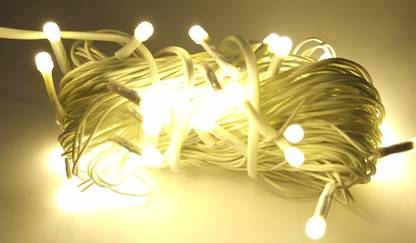 KingStar 70 LEDs 10 m Gold Steady Ball Rice Lights
