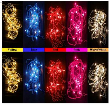 Local Charm 40 LEDs 6.99 m Multicolor Steady String Rice Lights