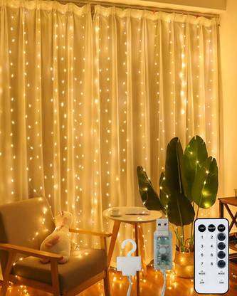Homesake 200 LEDs 2 m White Steady Bulb Rice Lights