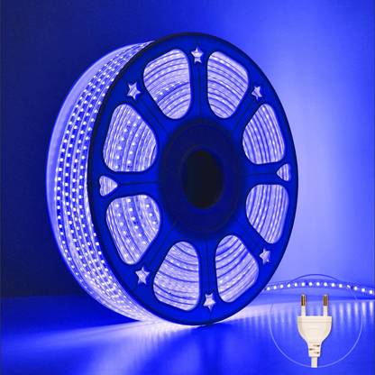 MPROW 1200 LEDs 10 m Blue Steady String Rice Lights