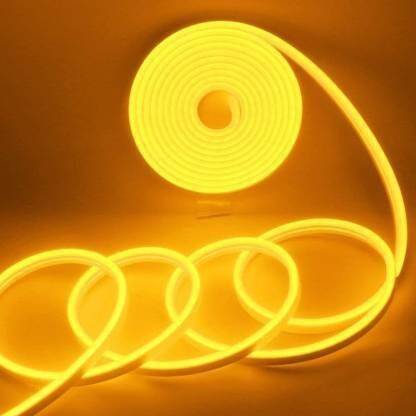 paridhi collections 196 LEDs 5 m Yellow Steady Clip Rice Lights