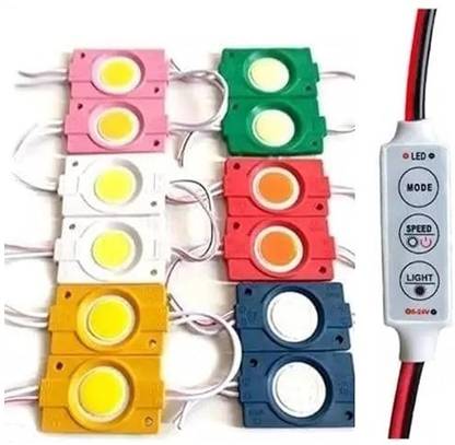 StrawHat Coin Led Module Light 2 * 6 Coin(6 Colour) with Flasher for Decoration Light Electronic Hobby Kit