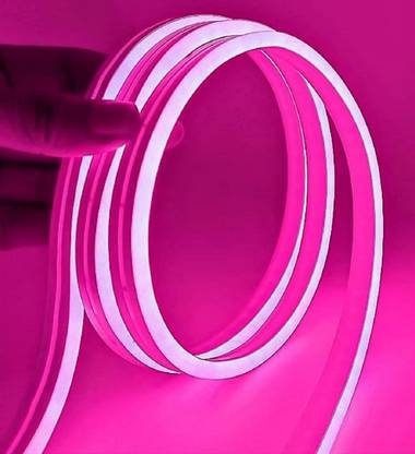 Steko 120 LEDs 1 m Pink Steady Strip Rice Lights