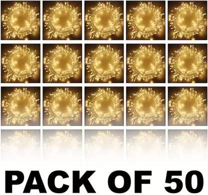 ENRICHOUR HOME - ERH 56 LEDs 15 m Yellow Steady String Rice Lights