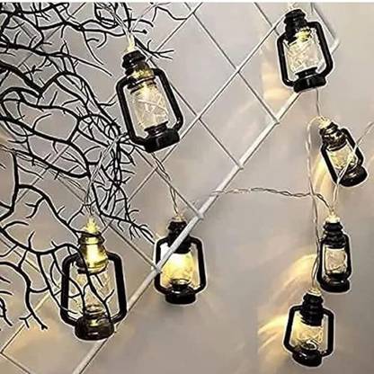 PMB SALES 16 LEDs 3 m Yellow Steady Lantern Rice Lights