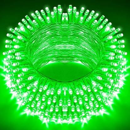MPROW 40 LEDs 11 m Green Steady Bulb Rice Lights