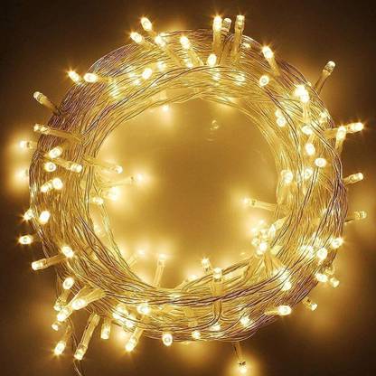 PESCA 40 LEDs 11 m Yellow Steady String Rice Lights