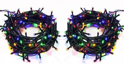 Roshvini 2974 LEDs 50 m Multicolor Steady Bulb Rice Lights