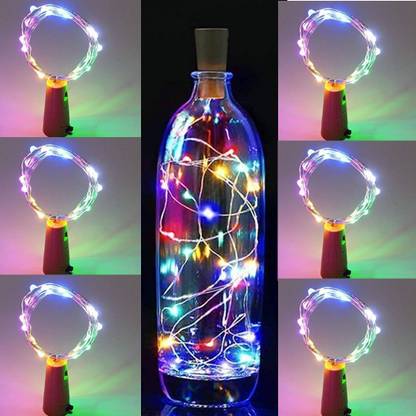 CS3HUB 20 LEDs 1 m Multicolor Steady String Rice Lights
