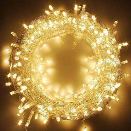 MPROW 40 LEDs 11 m Yellow Steady String Rice Lights  (Pack of 1)