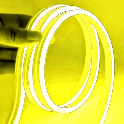 AURACELL 120 LEDs 1 m Yellow Steady Strip Rice Lights