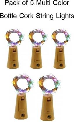 HIMOCEAN 20 LEDs 1.97 m Multicolor Steady String Rice Lights