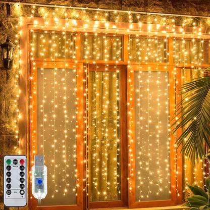 Refulgix 240 LEDs 3 m White Steady String Rice Lights