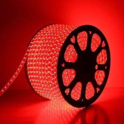Mudgalelectricals 2400 LEDs 20 m Red Steady String Rice Lights
