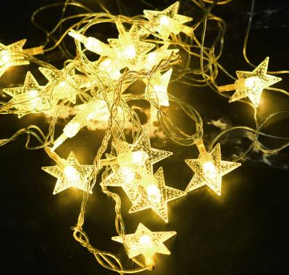 Concept 16 LEDs 3 m White Flickering Star Rice Lights