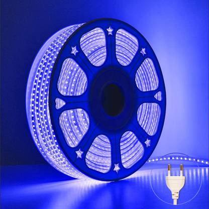 MPROW 1200 LEDs 5 m Blue Steady String Rice Lights