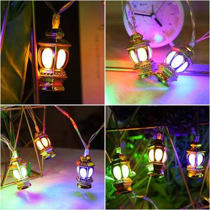 Nirvaana 14 LEDs 4 m Yellow Steady Lantern Rice Lights