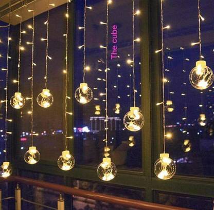 SCHAND 20 LEDs 20 m Silver Color Changing Clip Rice Lights