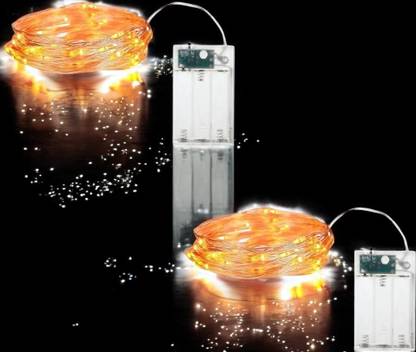 xenith 20 LEDs 2.03 m Yellow Steady String Rice Lights