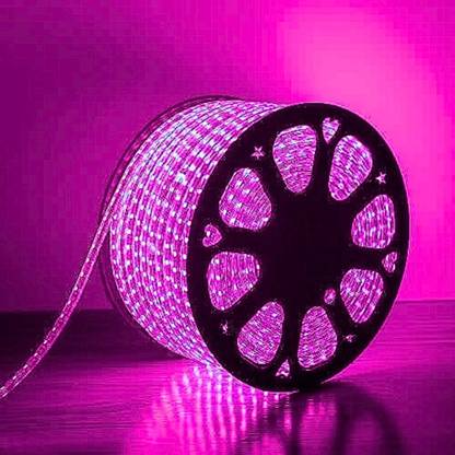 Eware 2400 LEDs 10.01 m Pink Steady Strip Rice Lights
