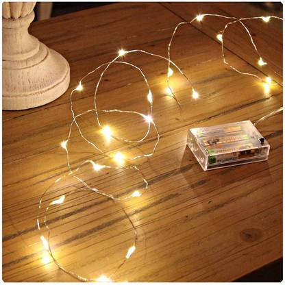 PESCA 100 LEDs 9.98 m Yellow Steady String Rice Lights