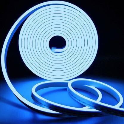 paridhi collections 196 LEDs 5 m Blue Steady Clip Rice Lights