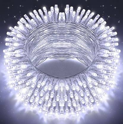 MPROW 40 LEDs 11 m White Steady Bulb Rice Lights