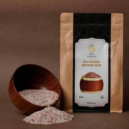 MAIGREENS Wayanadan Palthondi broken rice 500g Brown Matta Rice (Broken Grain, Parboiled)
