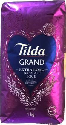 Tilda Grand Extra Long Basmati Rice Yellow Basmati Rice (Long Grain, Steam)