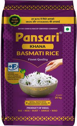 Pansari KH - Basmati rice Everyday Rice (Long Grain, Raw)
