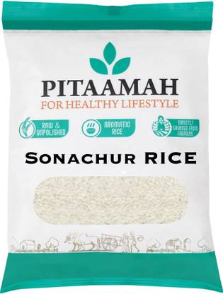 pitaamah Sonachur Rice | Aromatic | Taste of Bihar | Rice (Medium Grain, Unpolished)