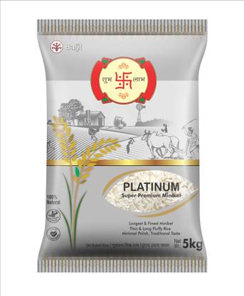 Shub Labh Platinum Super Premium Minikit Rice (Full Grain, Parboiled)