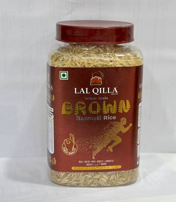 LAL QILLA BROWN BASMATI RICE 1KG JAR Brown Basmati Rice (Long Grain, Husking)