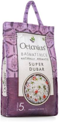 Octavius Super Dubar Basmati Rice (Medium Grain, Steam)