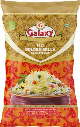 GALAXY 1121 Golden Sella 5 Kg Basmati Rice (Long Grain)