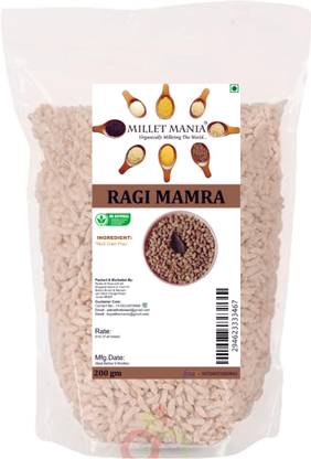 Millet Mania Ragi Mamra Red Choice Rice (Medium Grain, Unpolished)