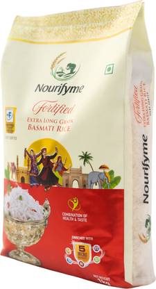 NOURIFYME SmartGrain Basmati, EXTRA LONG, HEALTHY AND TASTY Basmati Rice (Long Grain)