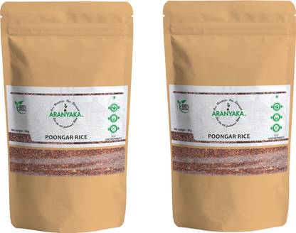 ARANYAKA Traditional Poongar Rice|4 Kg|Red Rice|Diabetic Friendly-Gluten Free| Red Matta Rice (Medium Grain, Boiled)